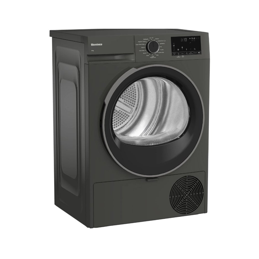 Blomberg LTA18321G Heat Pump Tumble Dryer : Graphite : 8kg :