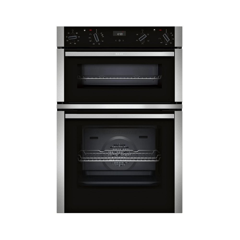 Neff U1ACE2AN3B Built In Double Oven : Stainless Steel :  N50:
