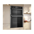 Neff U1ACE2AN3B Built In Double Oven : Stainless Steel :  N50: