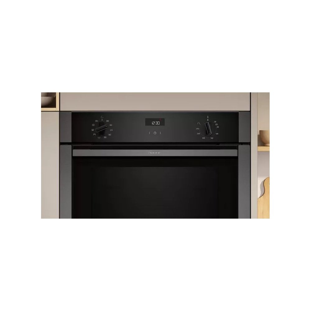 Neff B3ACE4AG3B Built In Single Oven :Graphite : N50