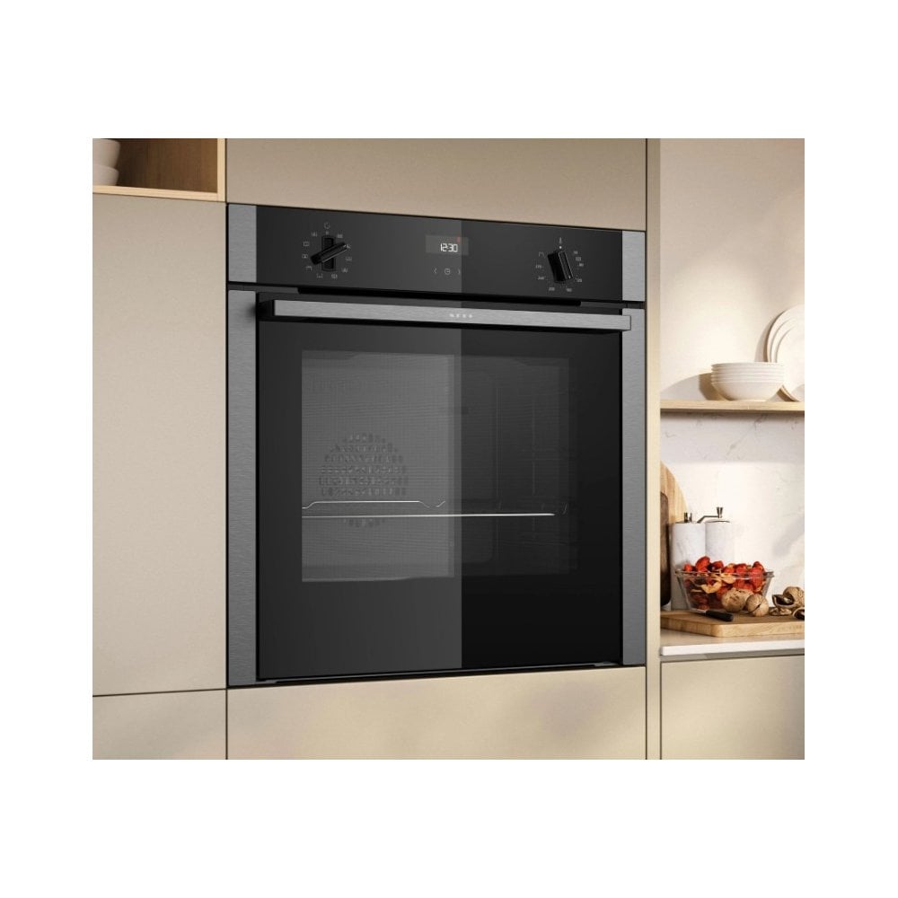 Neff B3ACE4AN3B Built In Single Oven : Hide & Slide : N50
