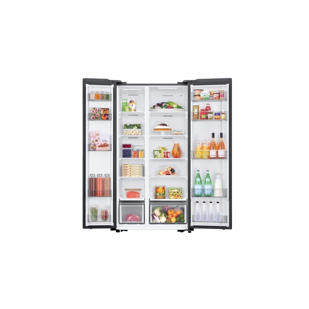 Samsung RS57DG400EM9EU  American Fridge Freezer : Frost Free : Silver: H 178cm