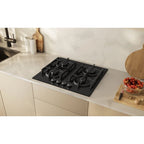 Neff T26PIP4S0 Built In Gas Hob : Black Glass : N70