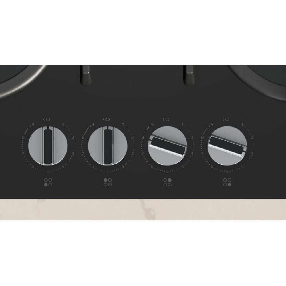 Neff T26PIP4S0 Built In Gas Hob : Black Glass : N70