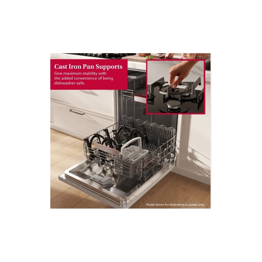 Neff T26PIP4S0 Built In Gas Hob : Black Glass : N70