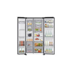Samsung RS70F66KCFEU American Fridge Freezer :Frost Free : : Black (W 91cm):