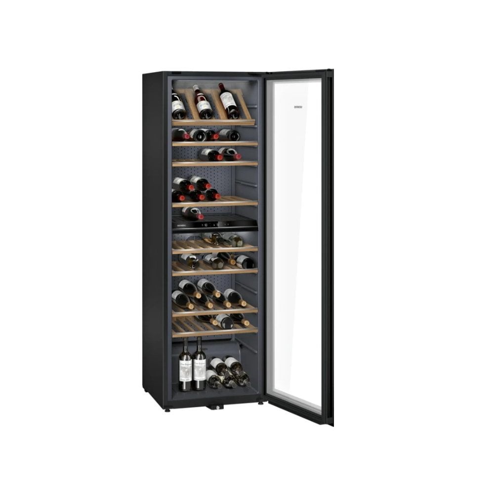 Siemens KW36KATGA Freestanding Wine Cooler : (H 186cm x W 60cm ): IQ 500: Silver