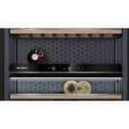 Siemens KW36KATGA Freestanding Wine Cooler : (H 186cm x W 60cm ): IQ 500: Silver