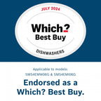 Bosch SMS4EMI06G Dishwasher : Stainless Steel Interior :Cutlery Tray : Brushed Steel :Series 4
