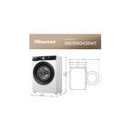 Hisense WD3S8043BW3 Washer Dryer (8kg/5kg):