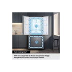 Samsung RF50C532EB1 American Fridge Freezer : Series 7 : H 177.6cm: Non Plumbed