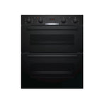 Bosch NBS533BB0B Built Under Double Oven : Series 4: Black: