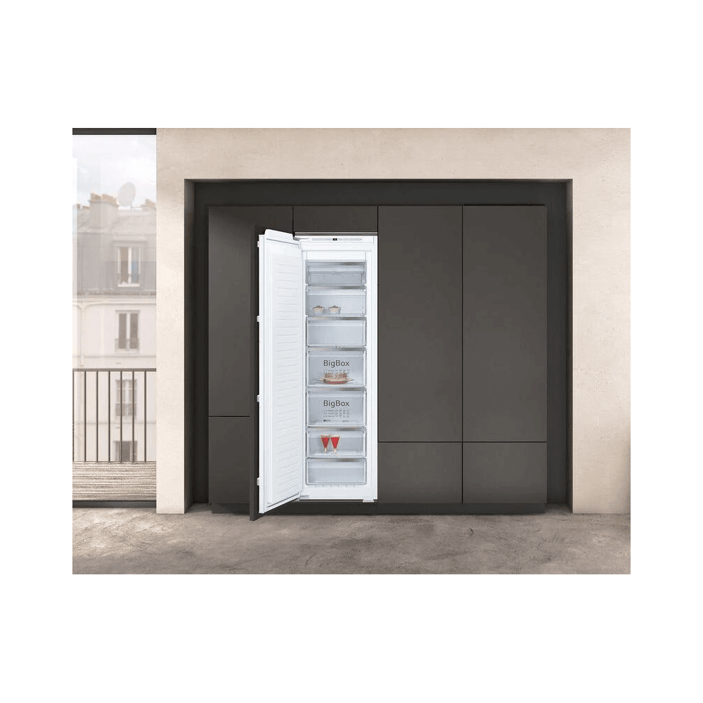 Neff GI7815CE0G Built In Freezer : N90 :  (H 177.2cm )Fixed Hinge: