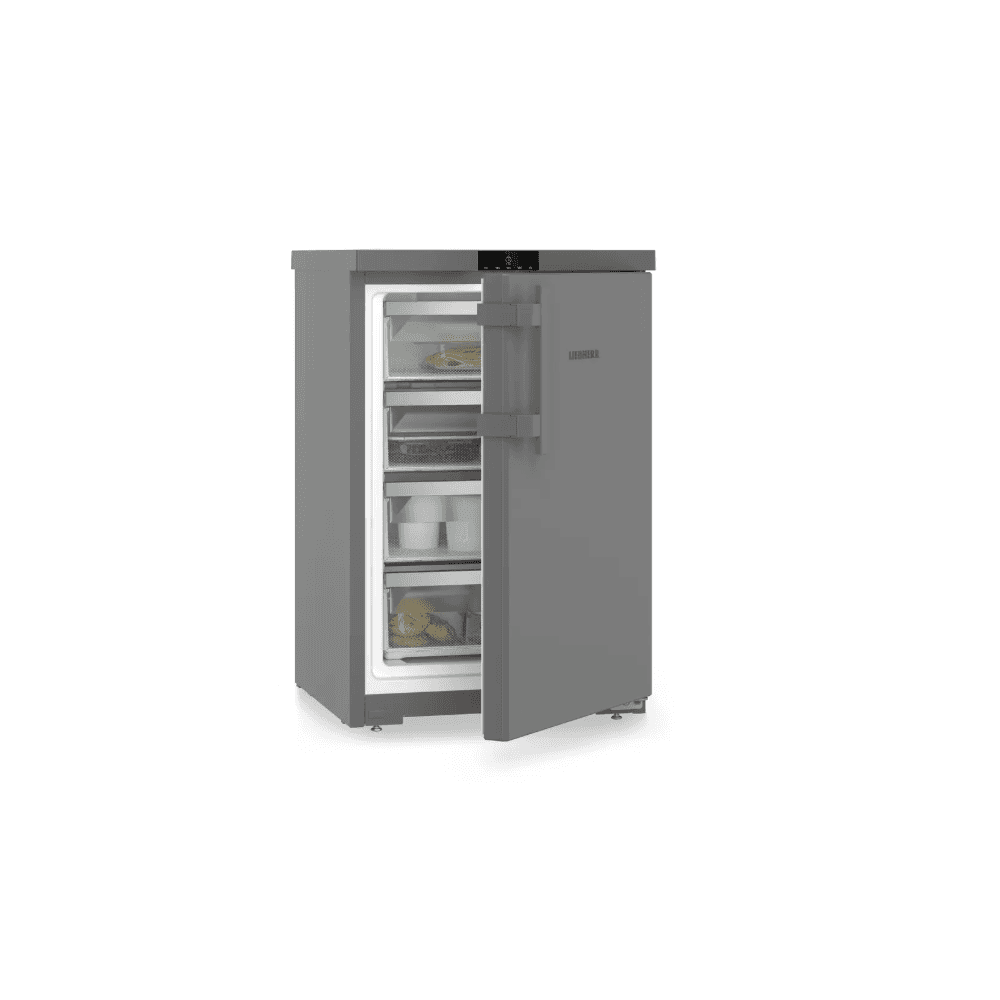 Liebherr Fdgd 1404 Undercounter Freezer : Dark Grey : Pure : H 85cm X W 55cm : D Rated