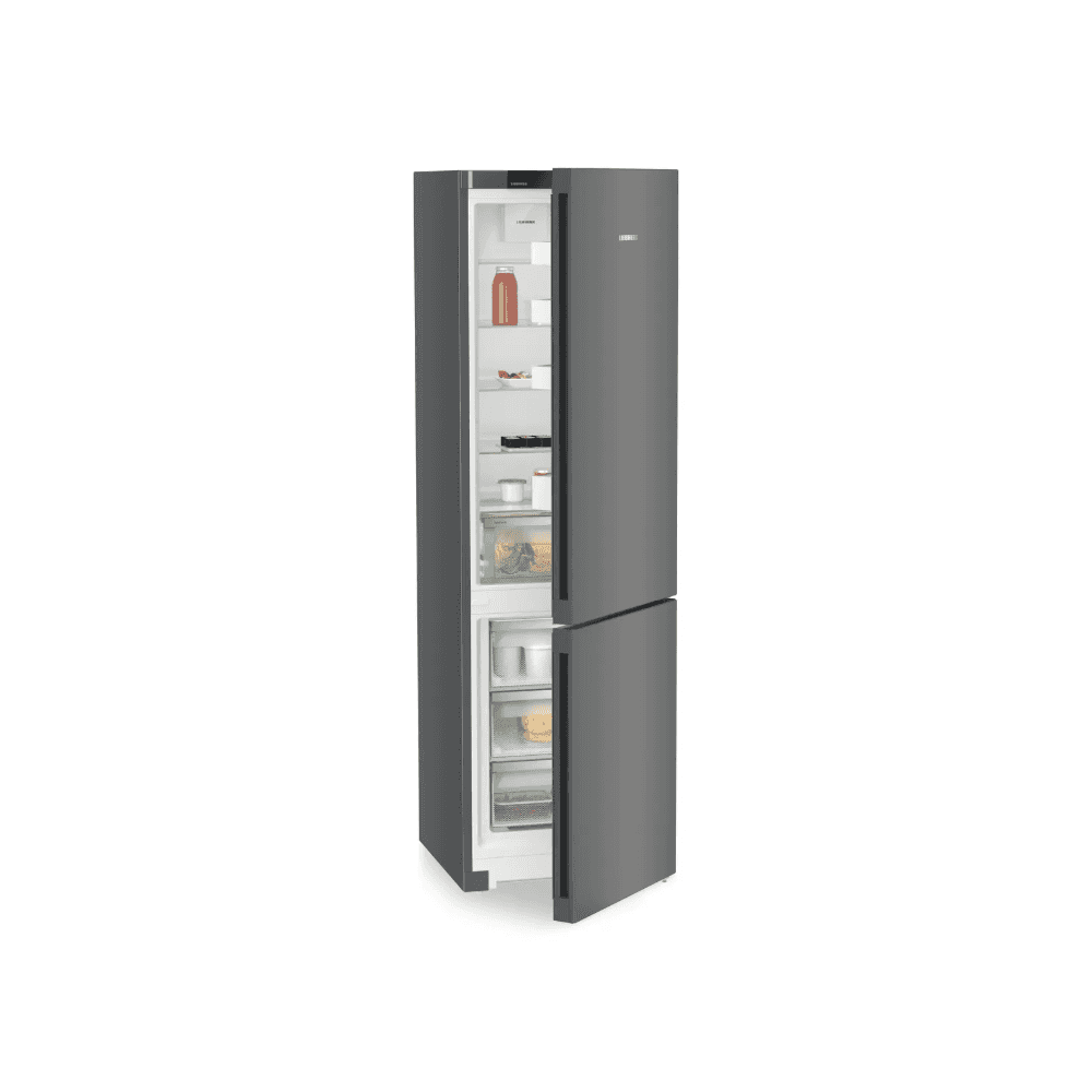 Liebherr CNdgc 5703 NoFrost Fridge Freezer : Dark Grey : Pure : H 201.5cm :