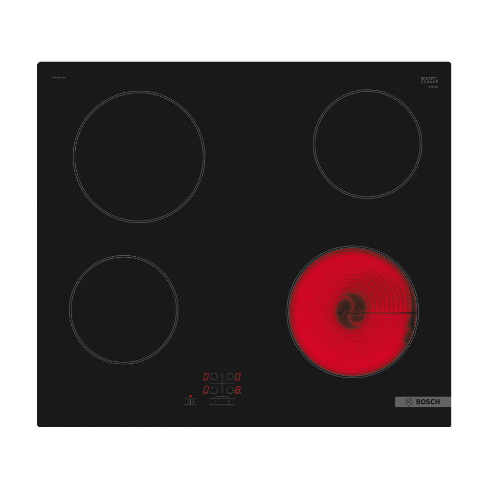 Bosch PKE61RAA8B Built In Ceramic Hob : Series 2 : W 60cm