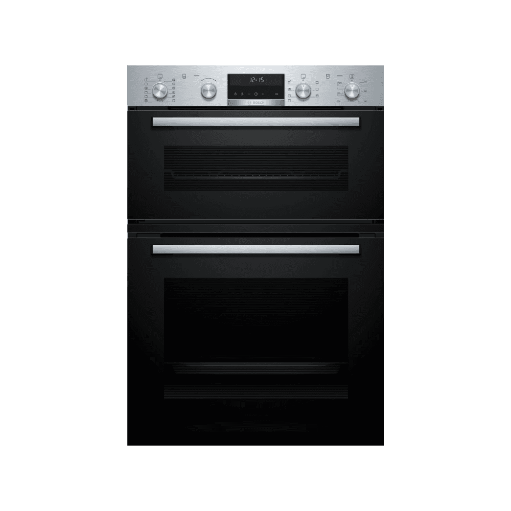 Bosch MBA578BS7B Built In Double Oven : Series 6 : Pyrolytic