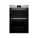 Bosch MBA578BS7B Built In Double Oven : Series 6 : Pyrolytic