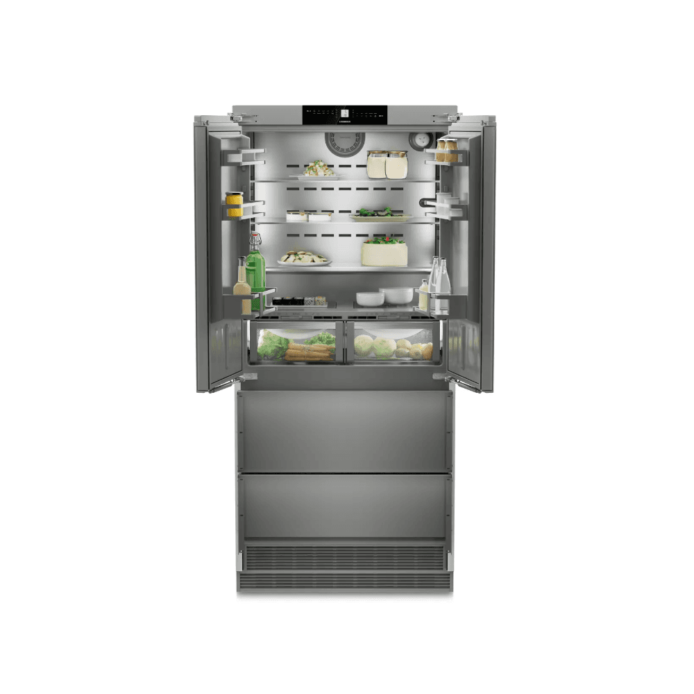 Liebherr ECBNe8872 Built In Frost Free Fridge Freezer: (H 202.7cm) : BioFresh: PremiumPlus :Fixed Hinge