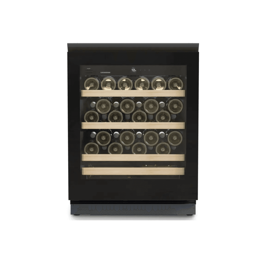 Liebherr UWgb3631 Built Under Wine Storage Fridge, H 81.9cm : Single Zone: Vinidor : 44 Bordeaux