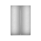 Liebherr XRFsf5240 Side by Side Fridge Freezer : H 185.5cm : Plus : Silver