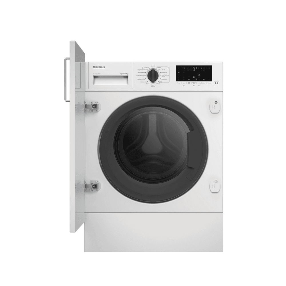Blomberg LRI1854111 Integrated 8kg/5kg  Washer Dryer: Steam Function :