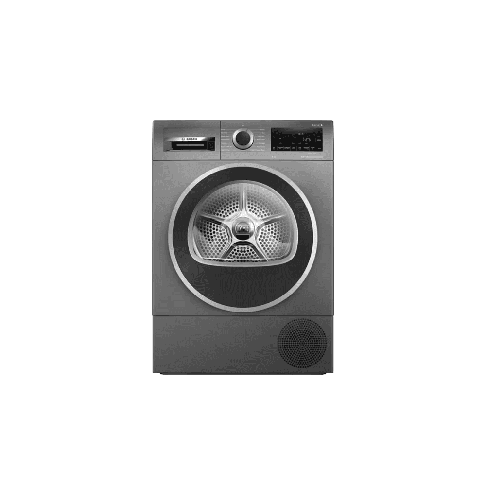 Bosch WQG245R2 Heat Pump Tumble Dryer : 9kg : Series 6 : Cast Iron Grey. :