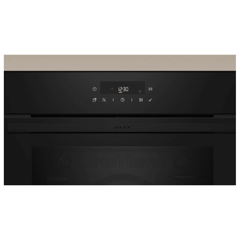 Neff B2CCJ7AK0B Built In Single Oven : Pyrolytic Cleaning : Black : N30