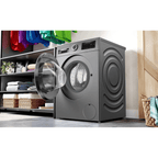 Bosch WGG244ZCGB Washing Machine 9kg: Serie 6 : Graphite :