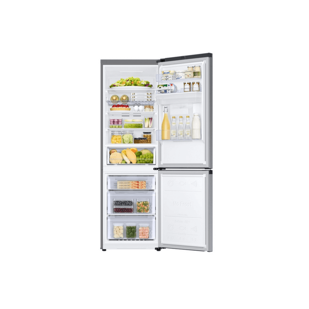 Samsung RB34C632ESA/EU  65/35 Split Fridge Freezer - Silver / White :