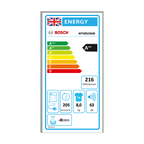 Bosch  Heat Pump Tumble Dryer WTH85226GB : Series 4 : 8kg