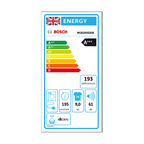 Bosch WQG24502GB Heat Pump Tumble Dryer 9kg : Series 6 :