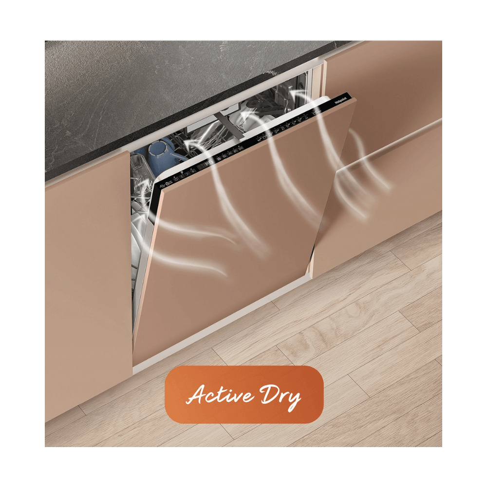 Hotpoint H2IC14BN7A0UK Integrated Dishwasher - 14 Place Settings: