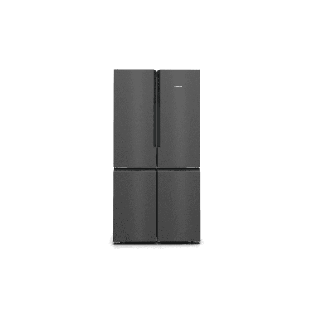 Siemens KF96NAXEAG French Door Fridge Freezer : H 183cm : IQ300 : Brushed Black Steel : NOVEMBER