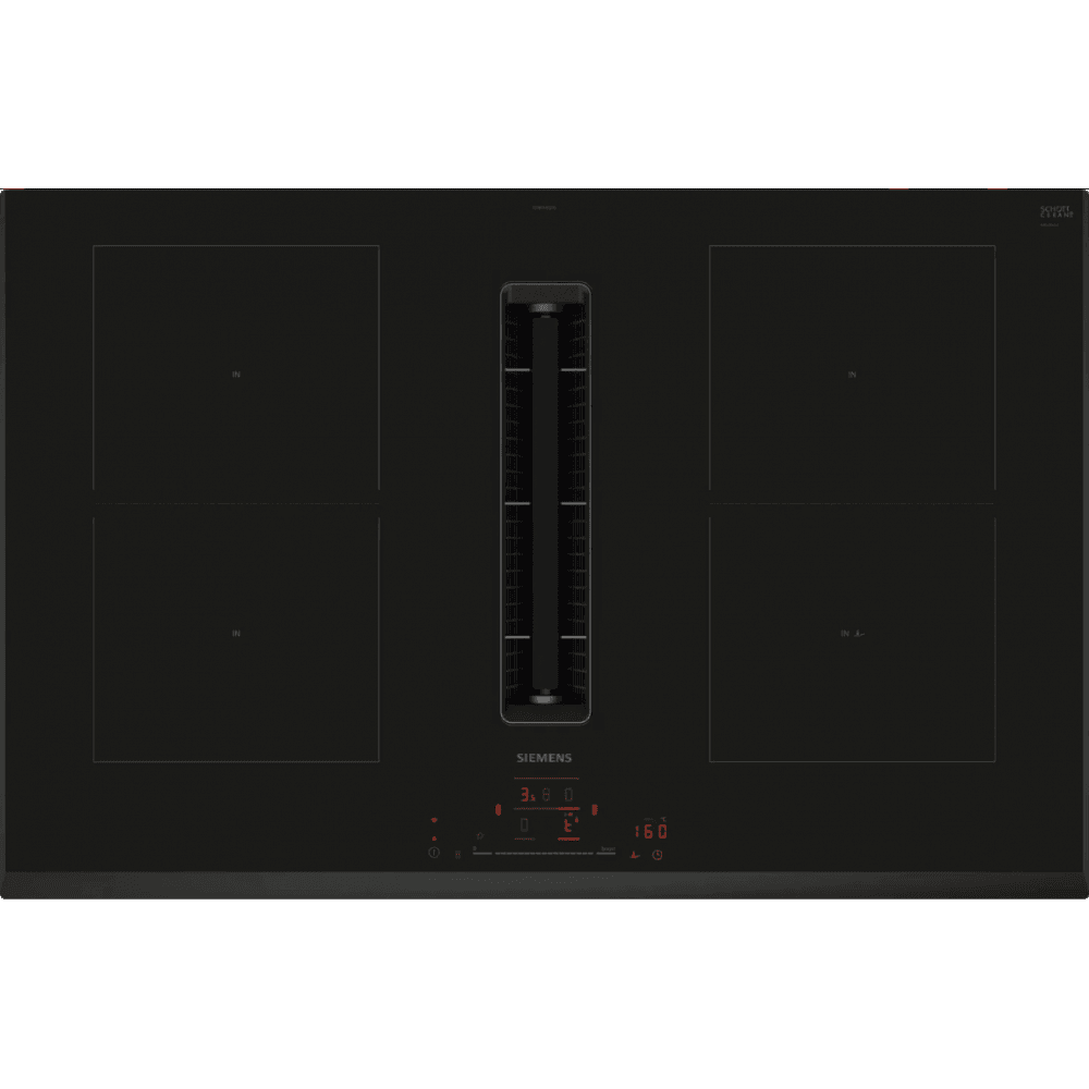Siemens ED851HQ26E Induction hob with integrated ventilation system, W  80 cm, surface mount without frame