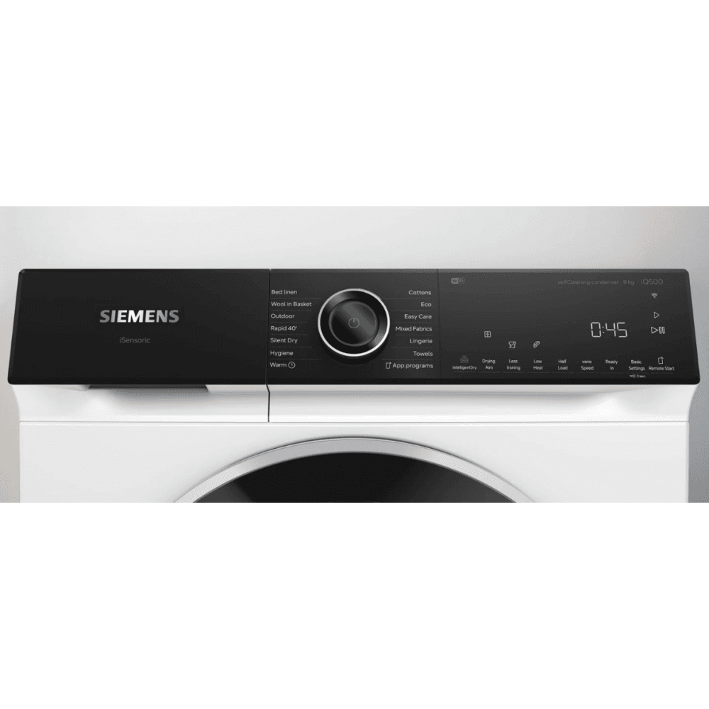 Siemens WQ46H2D9GB Heat Pump Tumble Dryer : IQ500: 9kg