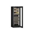 Liebherr WPgbi 7473 Wine Storage Fridge: H 201.3cm : Vinidor Selection : Black Steel : Width 70cm