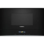 Siemens BF722L1B1B Built In Microwave Oven : Black : IQ700 : 900 Watts H 38cm