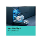 Siemens SN95YX02CG Fully Integrated Dishwasher : IQ 500 : Vario Hinge :