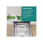 Bosch SMV6ZCX10G Fully Integrated  Dishwasher :Cutlery Tray :  Stainless Steel Interior: Series 6