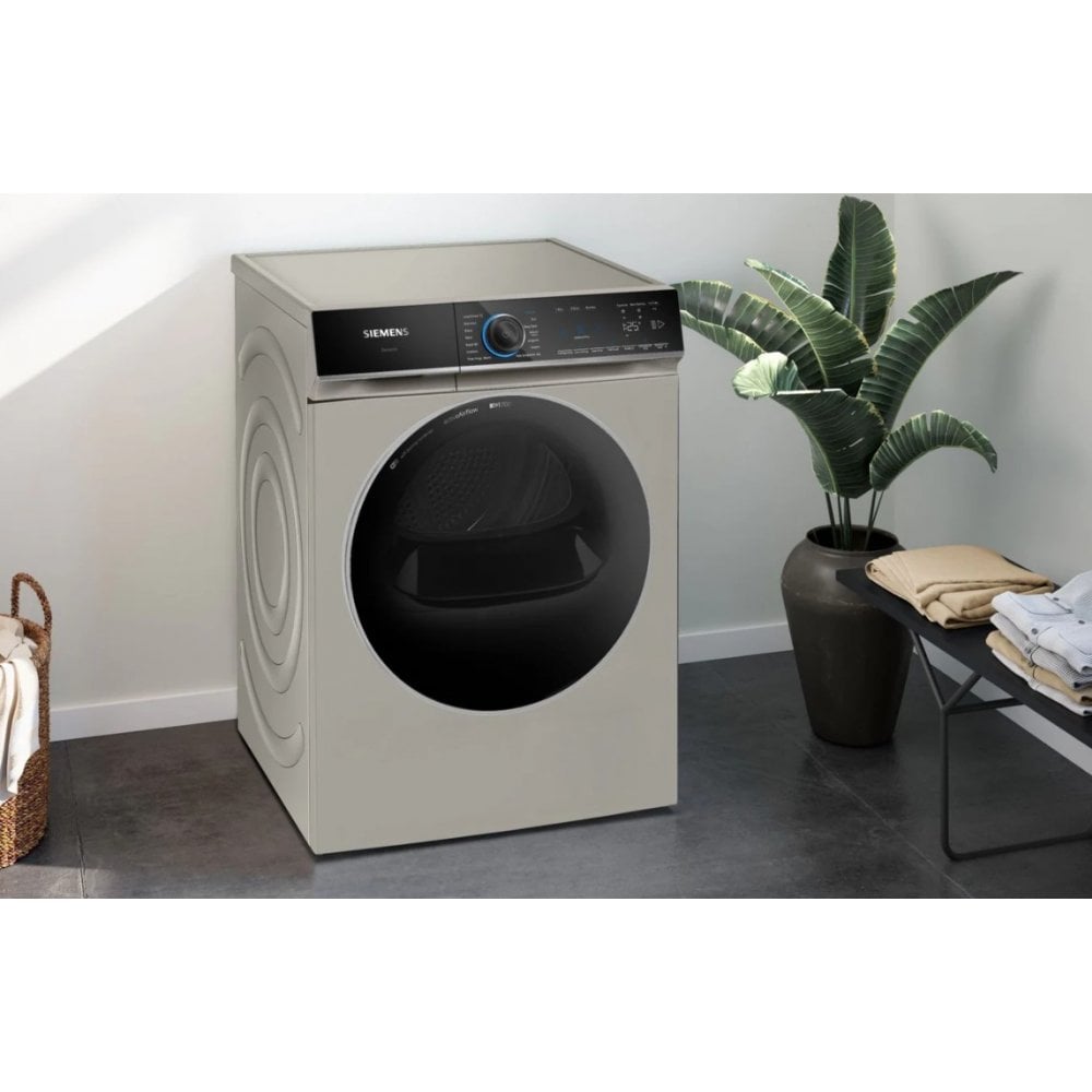 Siemens WR47B2CSGB Heat Pump Tumble Dryer : IQ700 : Silver Inox :