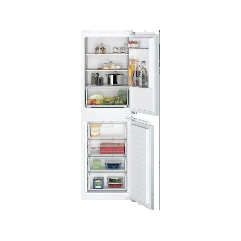 Siemens KI85NNFE0G Built In Fridge Freezer : 50:50 . Fixed Hinge: H177.2cm