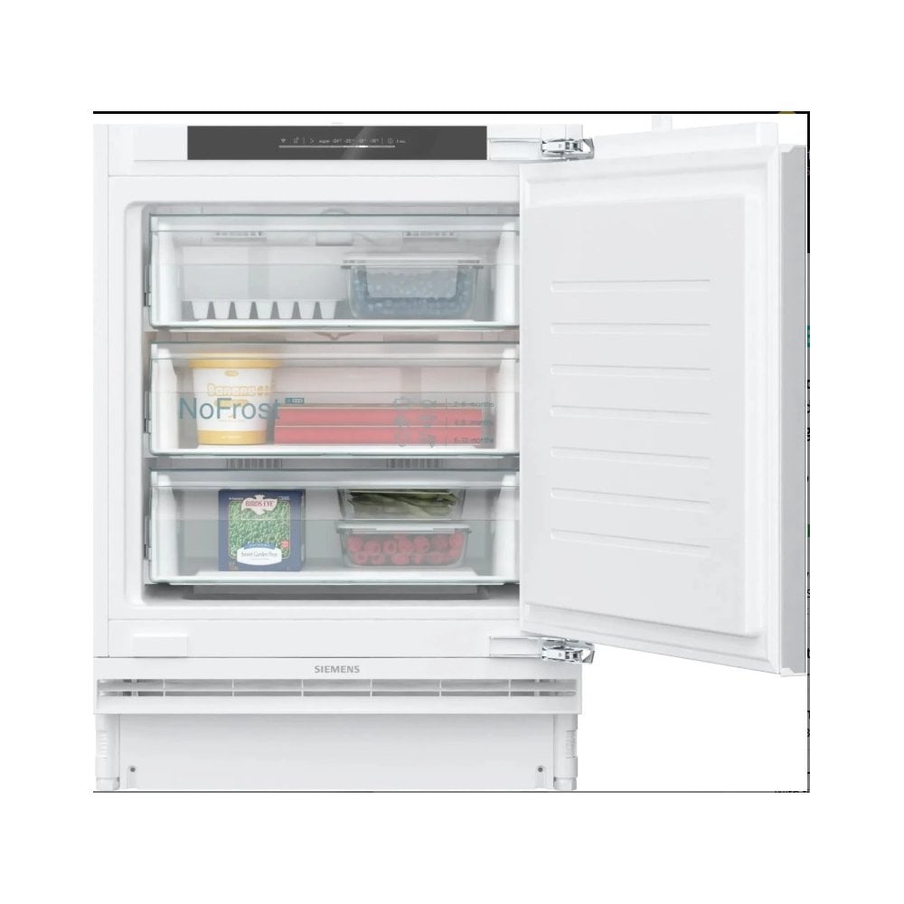 Siemens GU21NVFE0G Built Under Freezer : Fixed Hinge : H 82cm : IQ300
