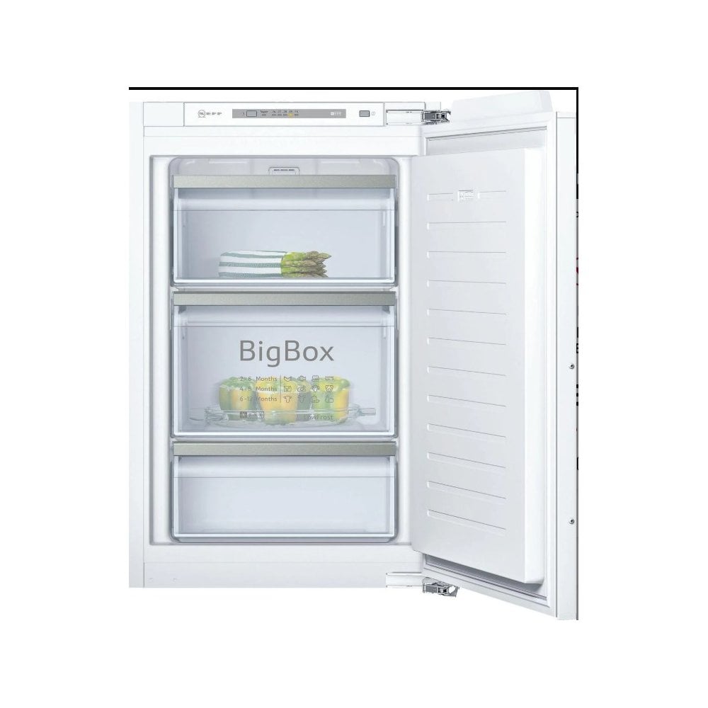 Neff  GI1216DE0 Built In Freezer (H 88cm) : N70 : Fixed Hinge