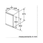 Neff  GI1216DE0 Built In Freezer (H 88cm) : N70 : Fixed Hinge