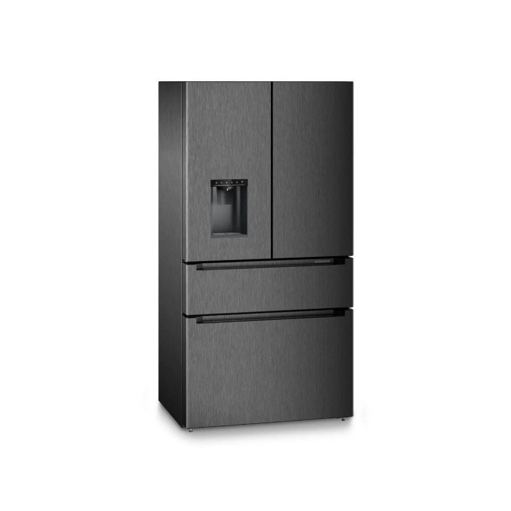 Liebherr MBbsdi 9528 French Door Fridge Freezer : H 180.5cm : Prime : Black Steel