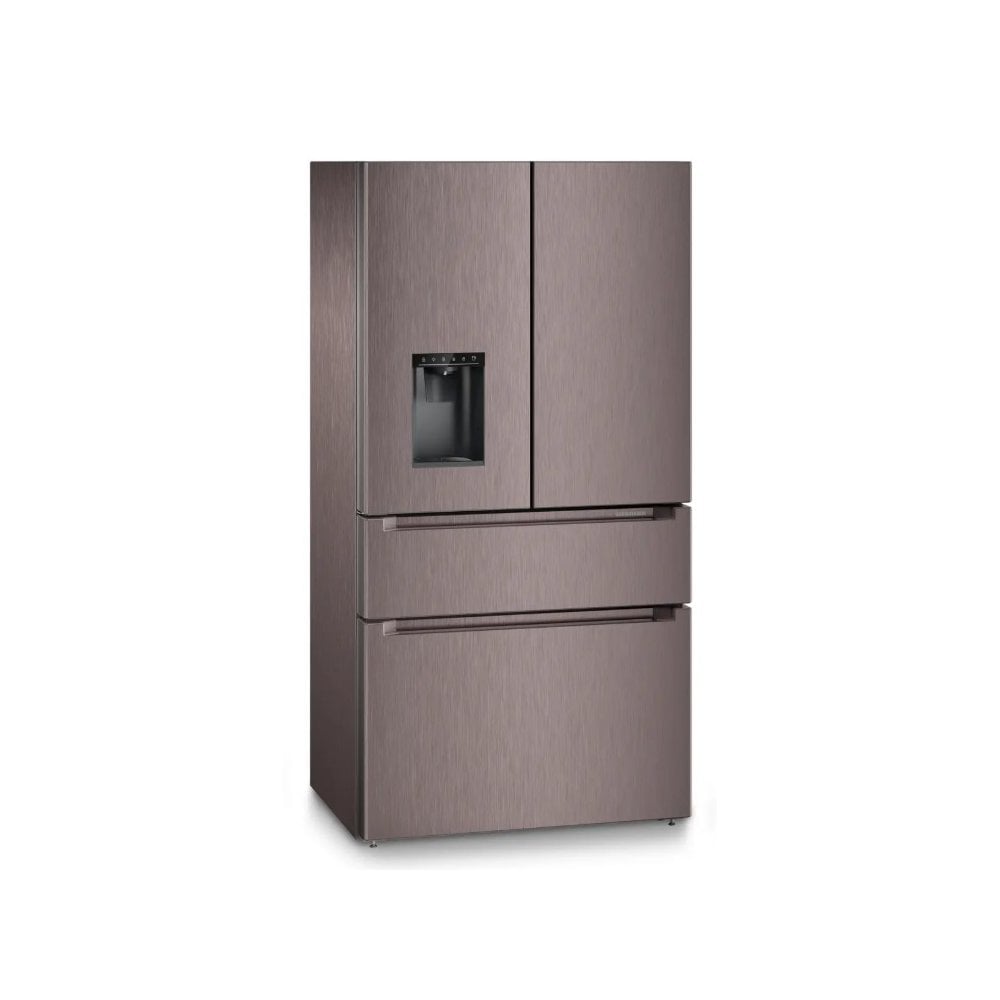 Liebherr MBtsdi 9528 French Fridge Freezer : H 180.5cm : Plus: Terra Steel