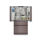 Liebherr MBtsdi 9528 French Fridge Freezer : H 180.5cm : Plus: Terra Steel