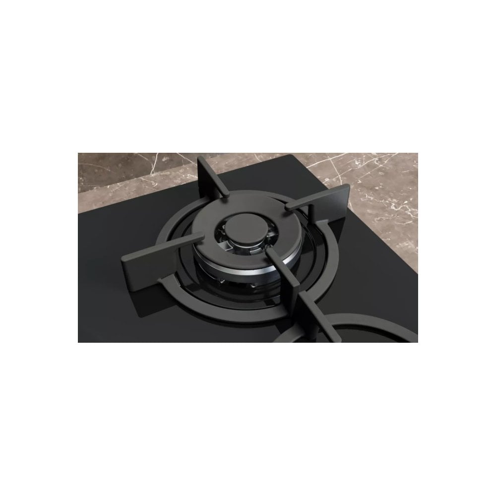 Siemens EP6A6HI10 Built In Gas Hob : 60cm : Tempered Glass : IQ500