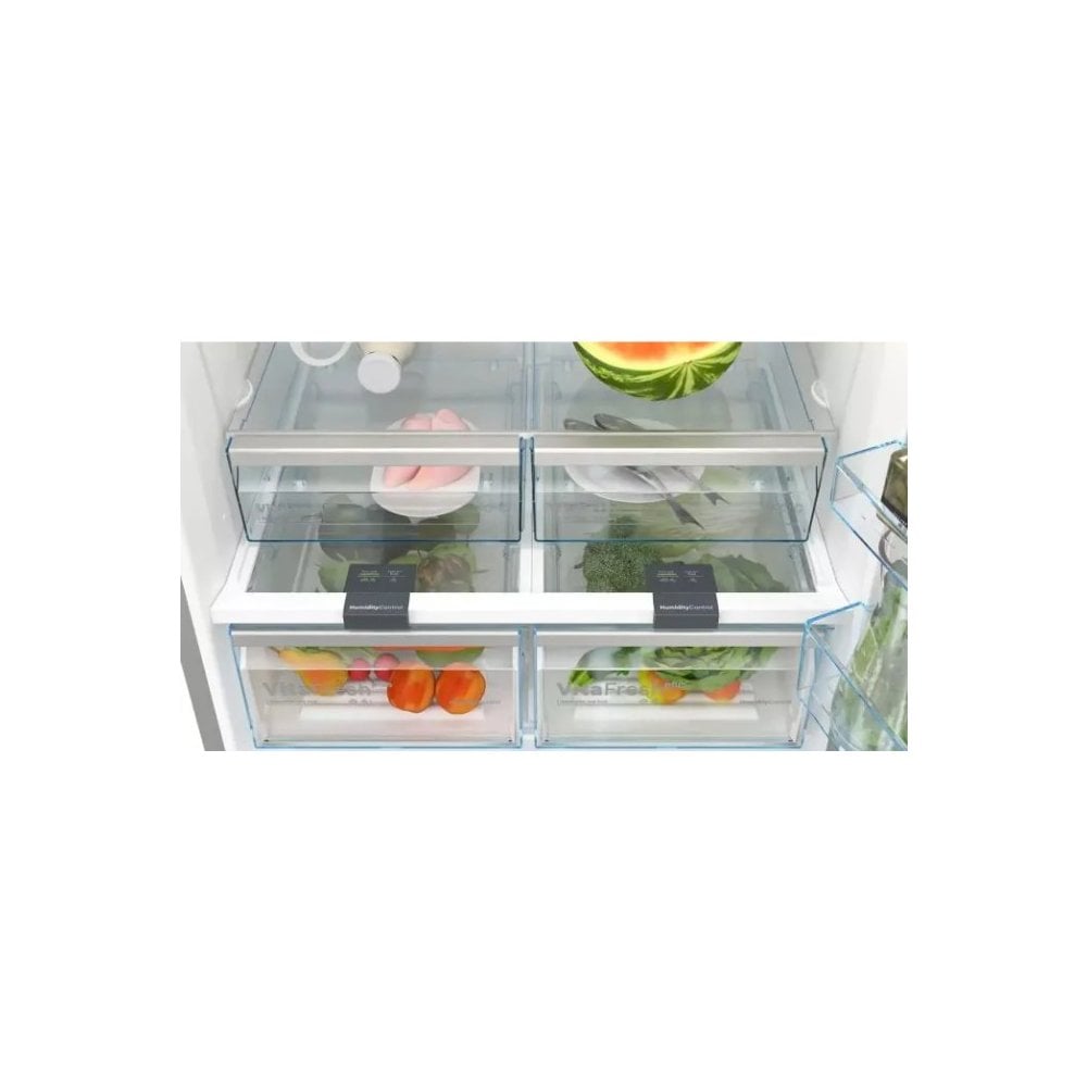 Bosch KGN86VIEAG Fridge Freezer : H 186cm : Brushed Steel : Series 4 : Due 12th OCTOBER
